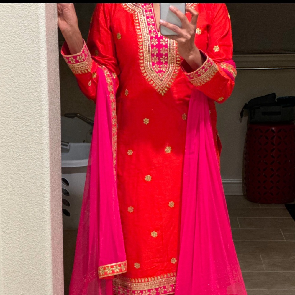 Indian Pakistani wedding haldi kurta